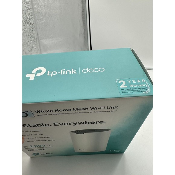 TP-Link Deco S4 Whole Home Mesh WiFi System Up to 2,000 Sq. ft. Coverage White - Picture 10 of 11